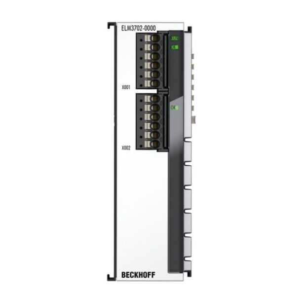 ELM3702-0000 | EtherCAT Terminal, 2-channel analog input, multi-function, 24 bit, 10 ksps
