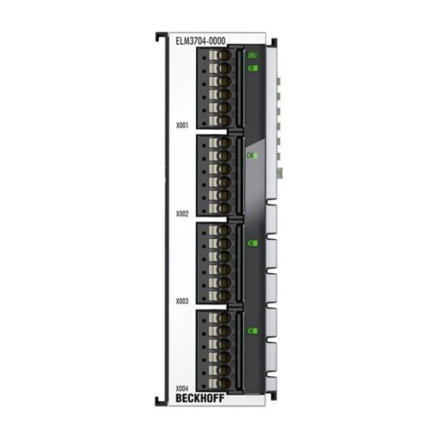 ELM3704-0000 | EtherCAT Terminal, 4-channel analog input, multi-function, 24 bit, 10 ksps