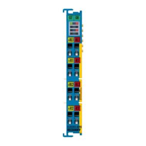 ELX3202-0090 | EtherCAT Terminal, 2-channel analog input, temperature, RTD (Pt100), 16 bit, Ex i, TwinSAFE SC
