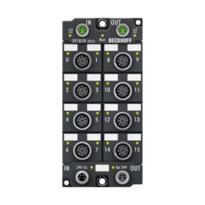 EP1839-0022 | EtherCAT Box, 16-channel digital input, 24 V DC, M12, with diagnostics