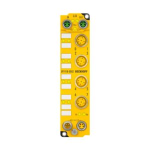 EP1918-0002 | EtherCAT Box, 8-channel digital input, 24 V DC, M12, TwinSAFE, TwinSAFE Logic