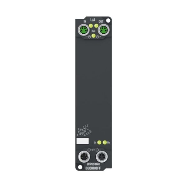 EP3752-0000 | EtherCAT Box, 2-channel, 2 x 3-axis accelerometers