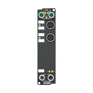 EP4314-1002 | EtherCAT Box, 2-channel analog input + 2-channel analog output, multi-function, ±20 mA, 16 bit, differential, M12