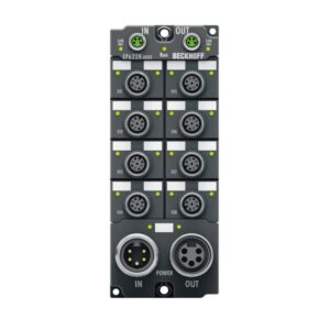 EP6228-3032 | EtherCAT Box, 8-channel communication interface, IO-Link, master, Class B, M12