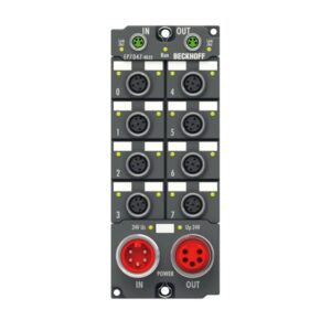 EP7047-0032 | EtherCAT Box, 1-channel motion interface, stepper motor, 48 V DC, 5 A, M12, with incremental encoder, suitable for STO applications