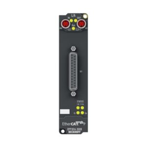 EPP1816-3008 | EtherCAT P Box, 16-channel digital input, 24 V DC, 10 µs, D-sub, 2 x 3-axis accelerometers