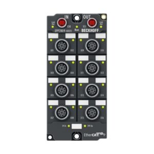EPP2809-0022 | EtherCAT P Box, 16-channel digital output, 24 V DC, 0.5 A, M12