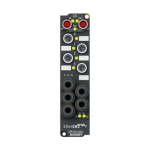 EPP3744-0041 | EtherCAT P Box, 4-channel analog input + 8-channel digital combi, pressure, 0…1000 hPa (0…+1 bar), M8