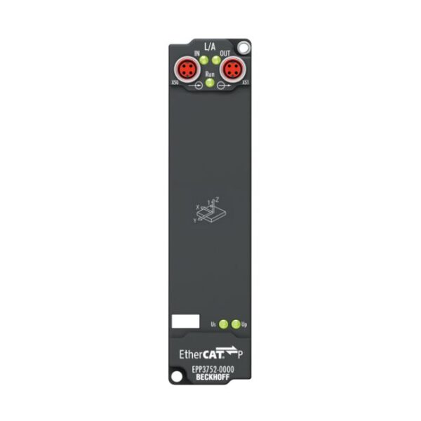 EPP3752-0000 | EtherCAT P Box, 2-channel, 2 x 3-axis accelerometers