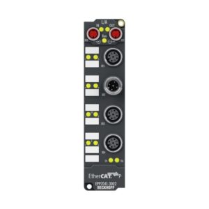 EPP7041-3002 | EtherCAT P Box, 1-channel motion interface, stepper motor, 48 V DC, 5 A, for high-speed applications, M12, with incremental encoder