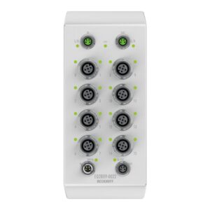 EQ2809-0022 | EtherCAT Box, 16-channel digital output, 24 V DC, 0.5 A, M12, stainless steel