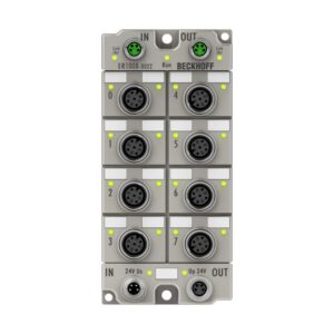ER1008-0022 | EtherCAT Box, 8-channel digital input, 24 V DC, 3 ms, M12, zinc die-cast