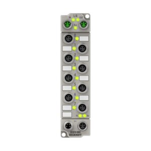 ER1018-0001 | EtherCAT Box, 8-channel digital input, 24 V DC, 10 µs, M8, zinc die-cast