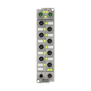ER2008-0001 | EtherCAT Box, 8-channel digital output, 24 V DC, 0.5 A, M8, zinc die-cast