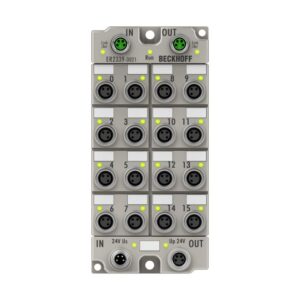 ER2339-0021 | EtherCAT Box, 16-channel digital combi, 24 V DC, 3 ms, 0.5 A, M8, zinc die-cast