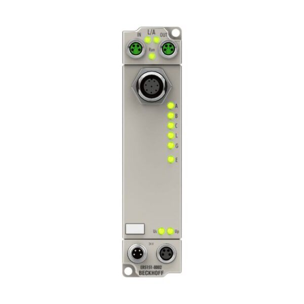 ER5151-0002 | EtherCAT Box, 1-channel encoder interface, incremental, 24 V DC HTL, 1 MHz, M12, zinc die-cast