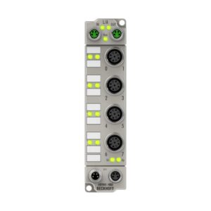 ER7041-1002 | EtherCAT Box, 1-channel motion interface, stepper motor, 48 V DC, 1.5 A, M12, with incremental encoder, zinc die-cast