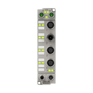 ER7041-2002 | EtherCAT Box, 1-channel motion interface, stepper motor, 48 V DC, 5 A, M12, with incremental encoder, zinc die-cast