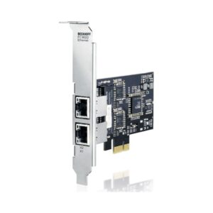 FC9022 | Infrastructure, 2-channel fieldbus card, Ethernet, 1 Gbit/s, PCI express, RJ45