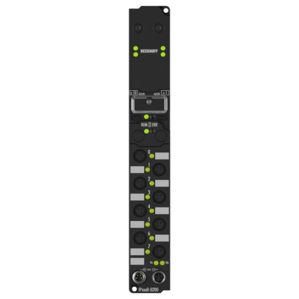 IP2330-B200 | Fieldbus Box, 4-channel digital input + 4-channel digital output, Lightbus, 24 V DC, 0.2 ms, 2 A, Ø8