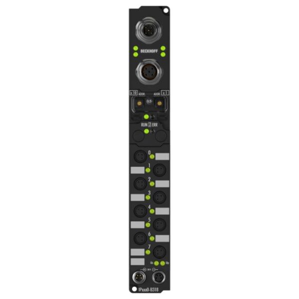 IP2330-B310 | Fieldbus Box, 4-channel digital input + 4-channel digital output, PROFIBUS, 24 V DC, 0.2 ms, 2 A, Ø8