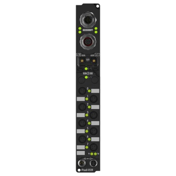 IP2330-B528 | Fieldbus Box, 4-channel digital input + 4-channel digital output, DeviceNet, 24 V DC, 0.2 ms, 2 A, Ø8, integrated T-connector