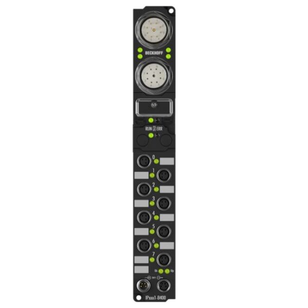 IP2331-B400 | Fieldbus Box, 4-channel digital input + 4-channel digital output, Interbus, 24 V DC, 0.2 ms, 2 A, M8