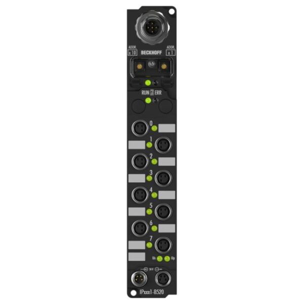 IP2321-B520 | Fieldbus Box, 4-channel digital input + 4-channel digital output, DeviceNet, 24 V DC, 3 ms, 2 A, M8