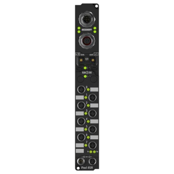 IP2321-B528 | Fieldbus Box, 4-channel digital input + 4-channel digital output, DeviceNet, 24 V DC, 3 ms, 2 A, M8, integrated T-connector
